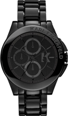 KARL LAGERFELD WATCHES KL1401 stainless steel unisex chronograph watch