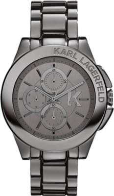 KARL LAGERFELD WATCHES KL1403 stainless steel unisex chronograph watch