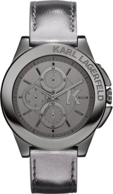 KARL LAGERFELD WATCHES KL1407 stainless steel unisex chronograph watch