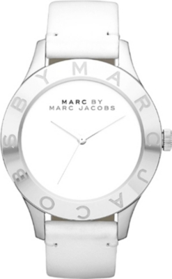 MARC BY MARC JACOBS MBM1200 Blade stainless steel and leather watch
