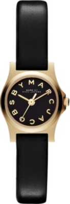 MARC BY MARC JACOBS MBM1240 gold-toned leather watch