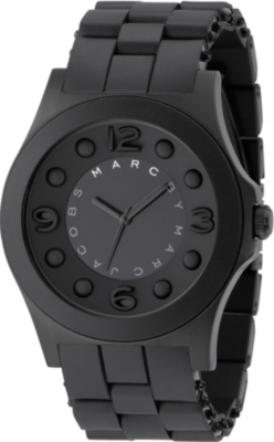 MARC BY MARC JACOBS MBM2510 Pelly ion and rubber watch