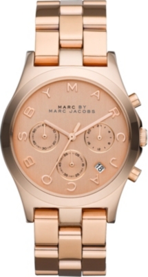 MARC BY MARC JACOBS MBM3107 rose gold-plated watch