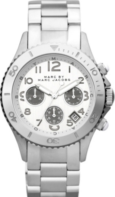 MARC BY MARC JACOBS MBM3155 Rock Chrono steel watch