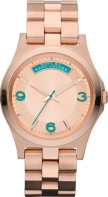 MARC BY MARC JACOBS MBM3163 Baby Dave rose gold-plated watch