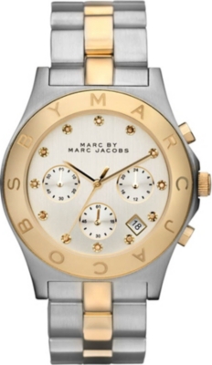 MARC BY MARC JACOBS MBM3177 steel chronograph watch