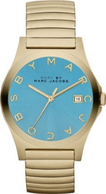 MARC BY MARC JACOBS MBM3237 Henry gold-toned stainless steel watch
