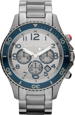 MARC BY MARC JACOBS MBM5028 Metal Rock Chrono steel watch