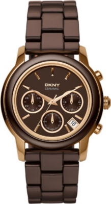 DKNY NY8430 ceramic chronograph watch