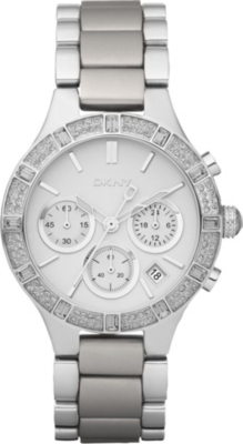DKNY NY8511 stainless steel chronograph watch