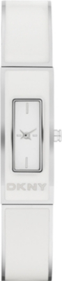 DKNY NY8761 Colour Burst steel and enamel bracelet watch