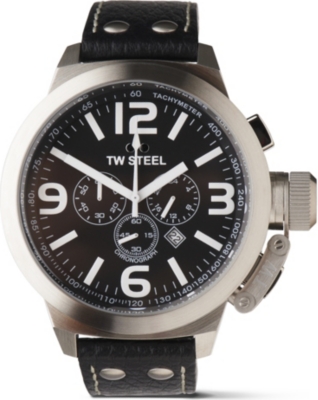 TW STEEL Canteen TW4 chronograph watch