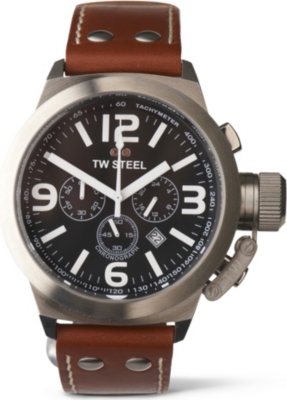 TW STEEL Canteen TW6 chronograph watch