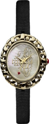 VIVIENNE WESTWOOD VV005CMBK Rococo logo black watch