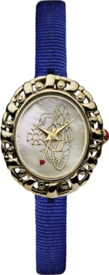 VIVIENNE WESTWOOD Rococo logo blue ladies' watch