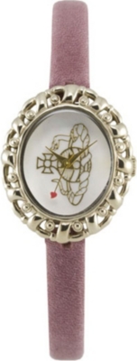 VIVIENNE WESTWOOD Rococo logo cream ladies' watch