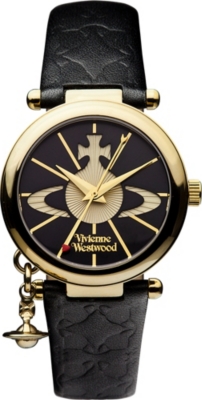 VIVIENNE WESTWOOD Orb black watch