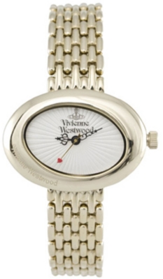 VIVIENNE WESTWOOD VV014WHGD Ellipse gold dress watch
