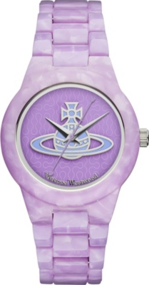 VIVIENNE WESTWOOD VV075PPPP resin watch