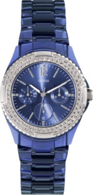 GUESS W0062L1 Rock Candy stainless steel watch