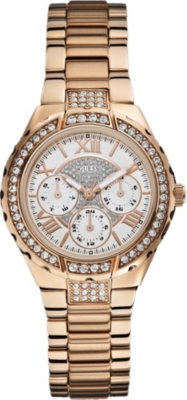 GUESS W0111L3 stainless steel chronograph watch