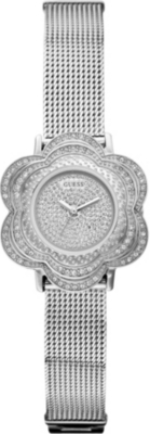 GUESS W0139L1 flower stainless steel watch