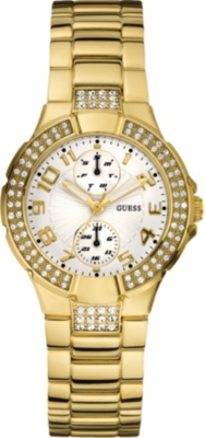 GUESS W15072L1 gold-toned stainless steel watch