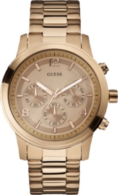 GUESS W17004L1 stainless steel chronograph watch