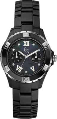 GC X69106L2S Precious diamond-dot ceramic watch