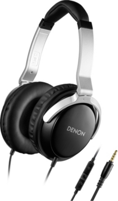 DENON Classic Mobile Elite on-ear headphones remote and mic