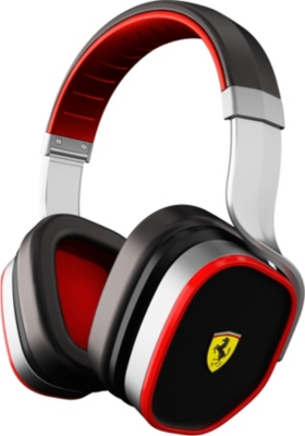 FERRARI BY LOGIC3 Scuderia Ferrari R300 noise-cancelling on-ear headphones