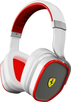 FERRARI BY LOGIC3 Scuderia Ferrari R300 noise-cancelling on-ear headphones