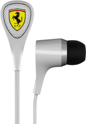 FERRARI BY LOGIC3 Scuderia Ferrari S100i noise-isolating in-ear headphones