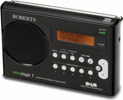 ROBERTS Ecologic 1 portable radio