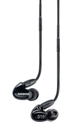 SHURE SE315 sound isolating earphones