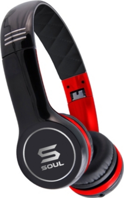 SOUL BY LUDACRIS SOUL by Ludacris SL100RB ultra dynamic on-ear headphones