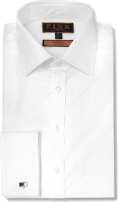 THOMAS PINK Edwin slim fit double cuff shirt