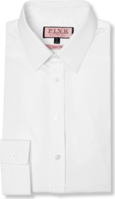THOMAS PINK Freddie super slim fit single cuff shirt