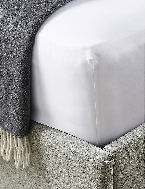 THE WHITE COMPANY: Savoy cotton fitted sheet