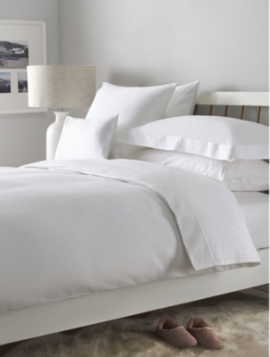 The White Company Petersham Duvet Cover Selfridges Com