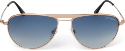 TOM FORD Aviator-style sunglasses