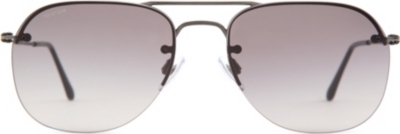 GIORGIO ARMANI Frames Of Life half-frame sunglasses