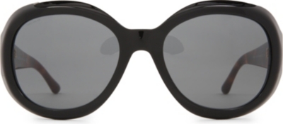GIORGIO ARMANI Timeless Elegance round-frame sunglasses