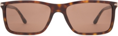 GIORGIO ARMANI Havana Frames of Life sunglasses