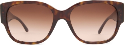 GIORGIO ARMANI Havana square-frame sunglasses