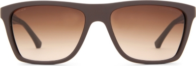 EMPORIO ARMANI Matt Wayfarer-style sunglasses