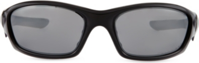 OAKLEY Straight Jacket wrap-around sunglasses (Black