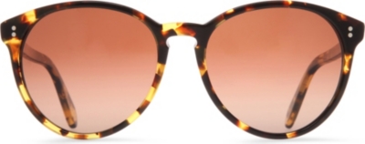 OLIVER PEOPLES Corrie tortoiseshell effect sunglasses