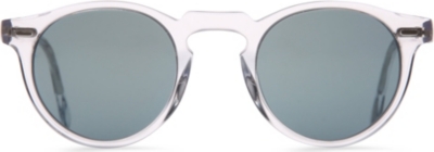 OLIVER PEOPLES Gregory Peck acetate round-frame sunglasses