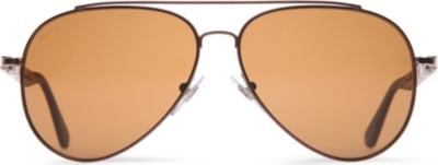PERSOL Crystal aviator sunglasses